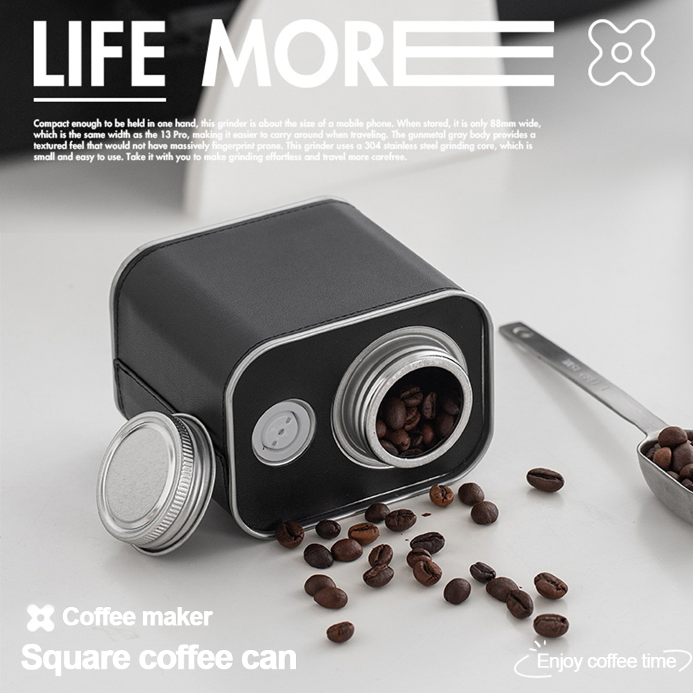 Locker Storage Metal - Coffee Bean Airtight Cans Outdoor Camping