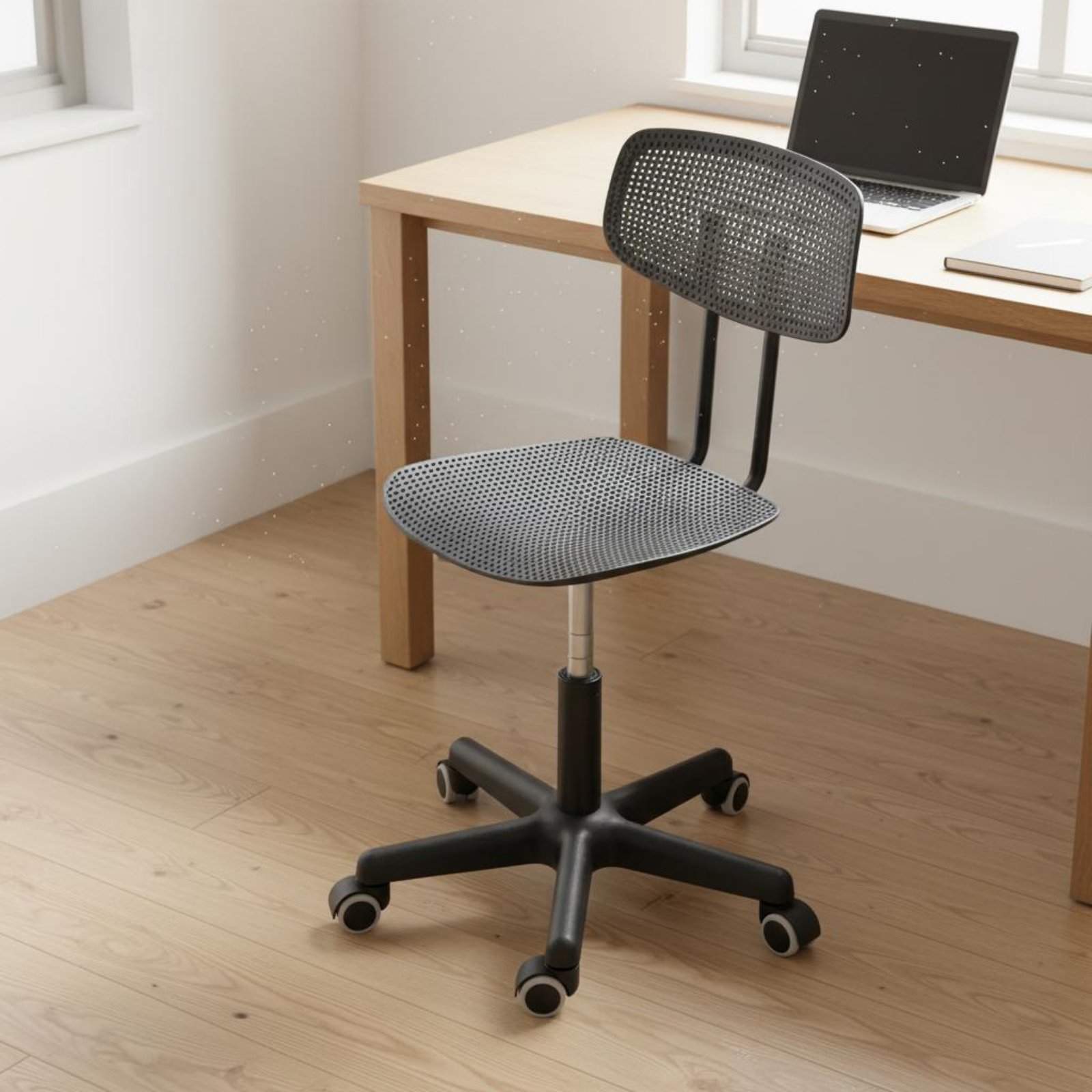 Adjustable Rolling Desk Chair  - Office Furniture And Desks ulasan dan harga