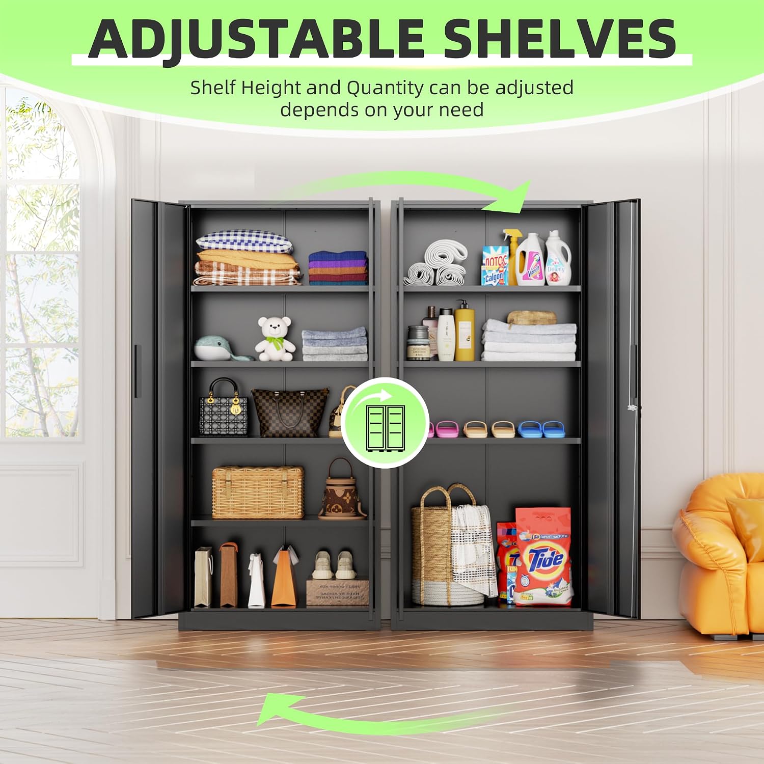 Tall Metal Storage Cabinet Org - Locker Storage Metal ulasan dan harga