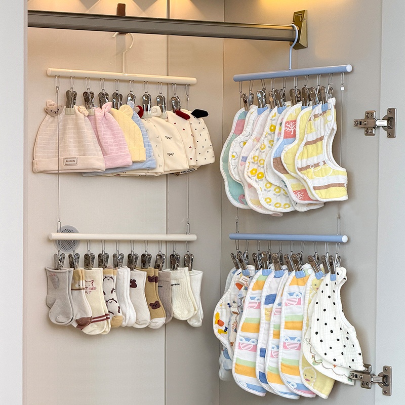 Metal Double Layer Hanger With - Locker Storage Metal ulasan dan harga