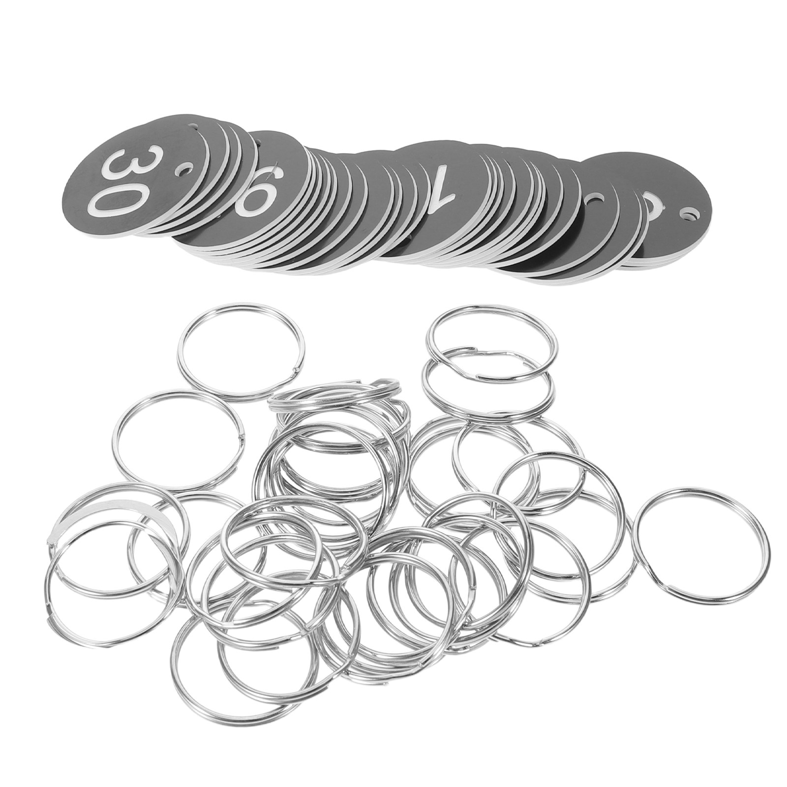 30Pcs Number Tags Metal Number - Locker Storage Metal ulasan dan harga