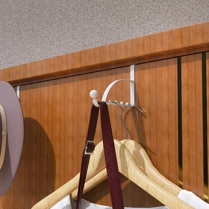 1PC Door Rear Hook Clothes Coa - Locker Storage Metal ulasan dan harga